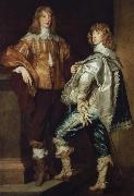 anthonis van dyck lorderna john och bernard stuart oil